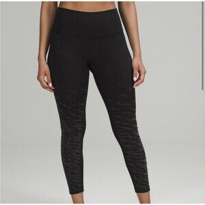 NEW‎ Lululemon Leggings 2 Wunder Under High-Rise Tight 25" Lunar New Year Dark